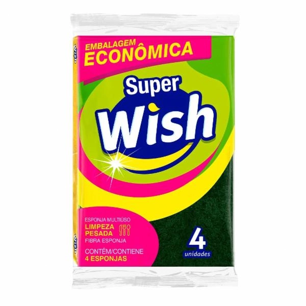 Esponja Limppano Super Wish C/4