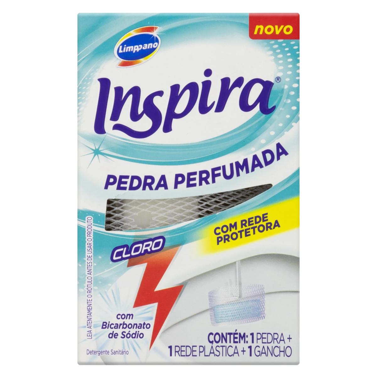 Detergente Sanitário Pedra Cloro Inspira