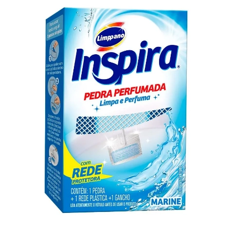 Pedra Sanitaria Perfumada Inspira C/redinha Marine