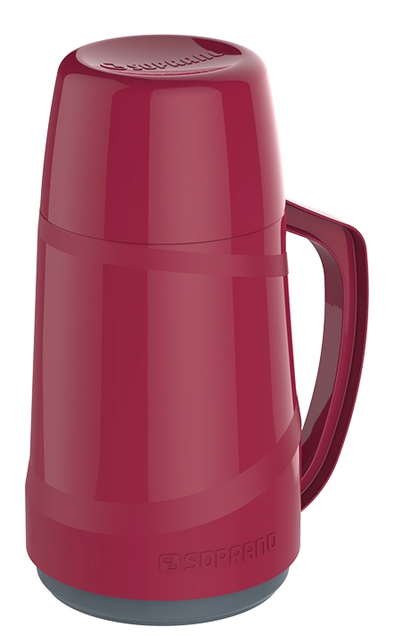 Garrafa Term Soprano Cristal Verm 500ml