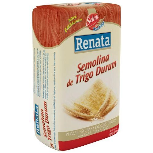 Semolina De Trigo Durum Renata Pacote 1kg