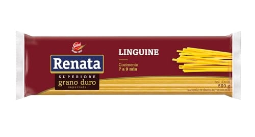 Macarrão De Sêmola De Trigo Grano Duro Linguine Renata Superiore Pacote 500g
