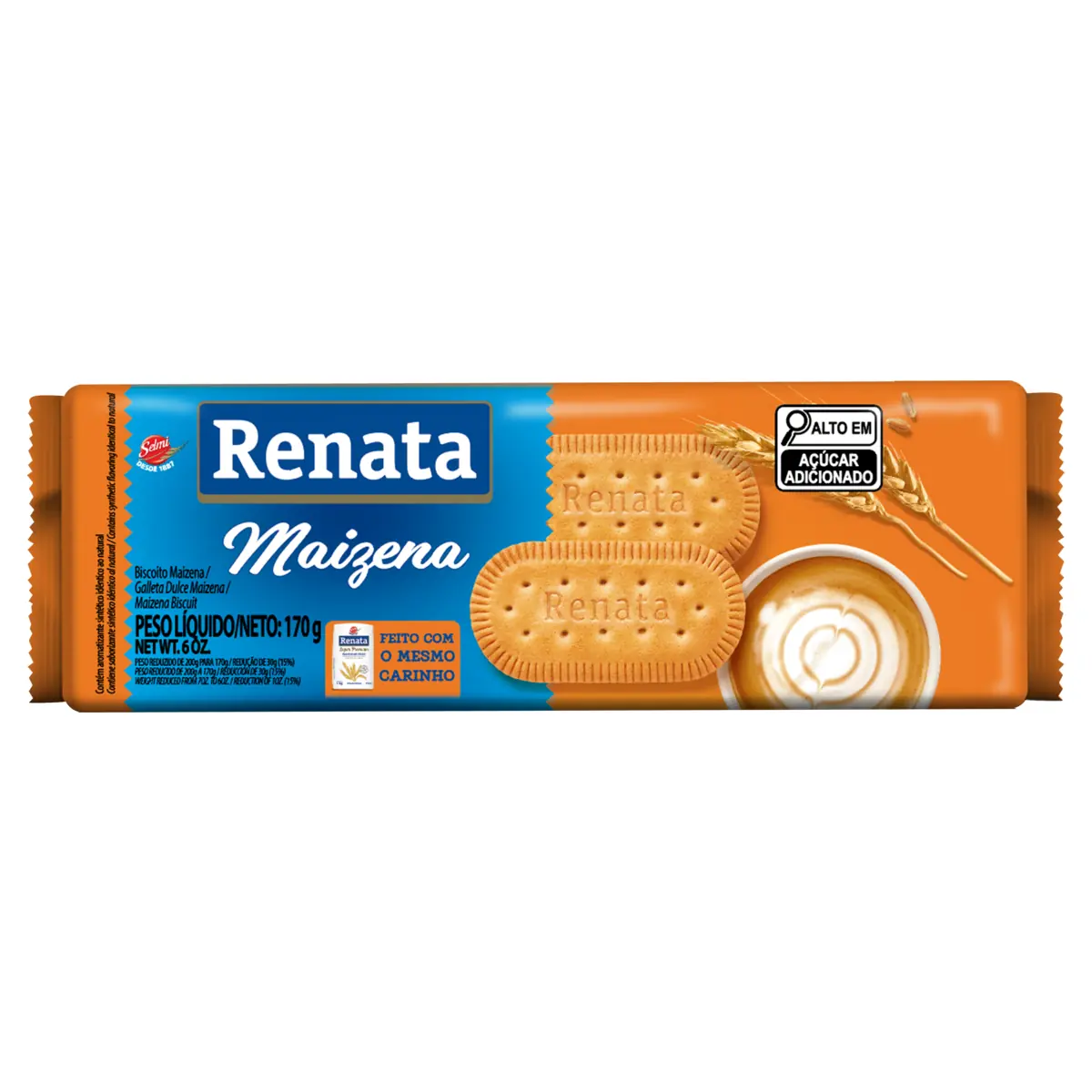 Biscoito Maizena Renata Pacote 170g