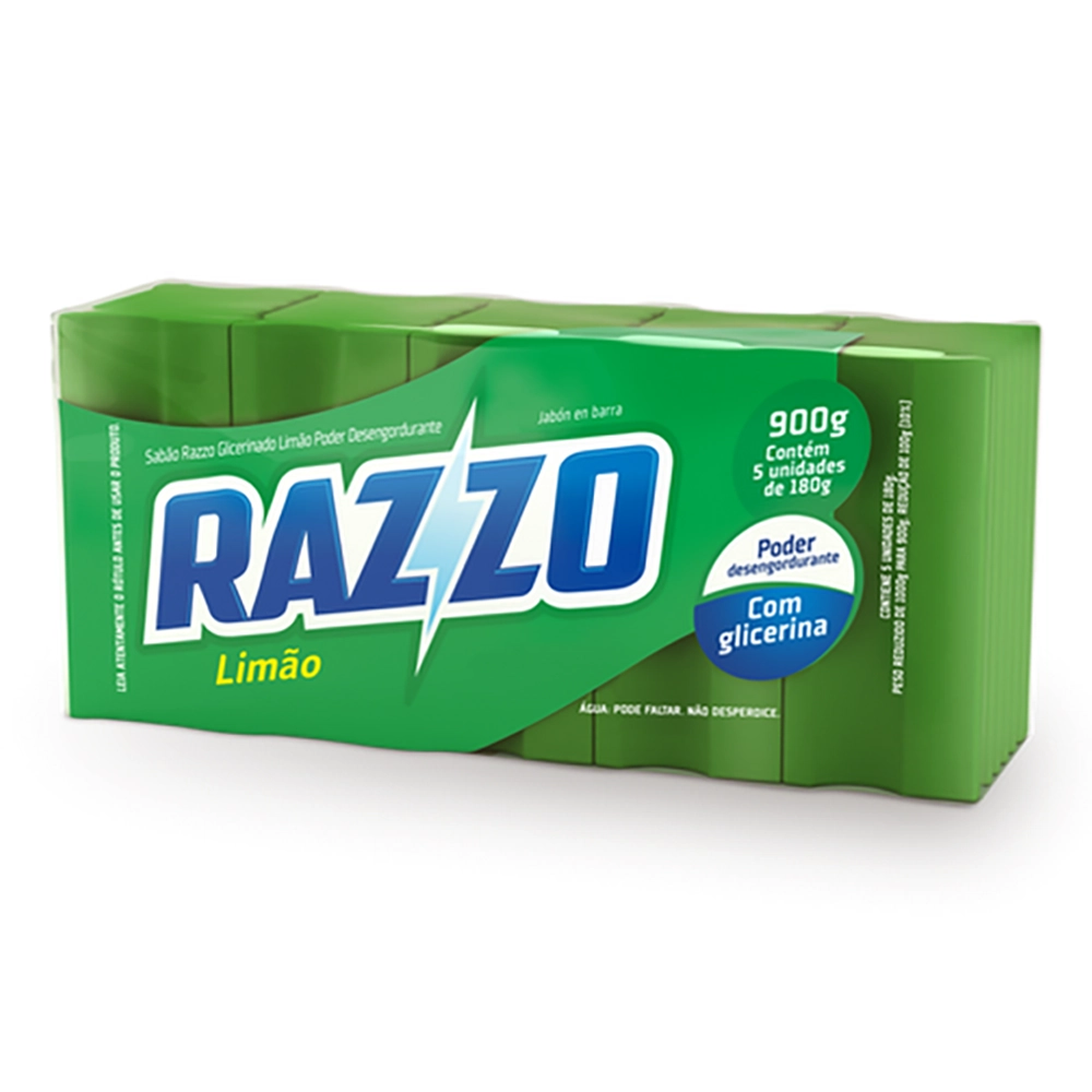 Sabao Em Pedra Razzo 900g Limao