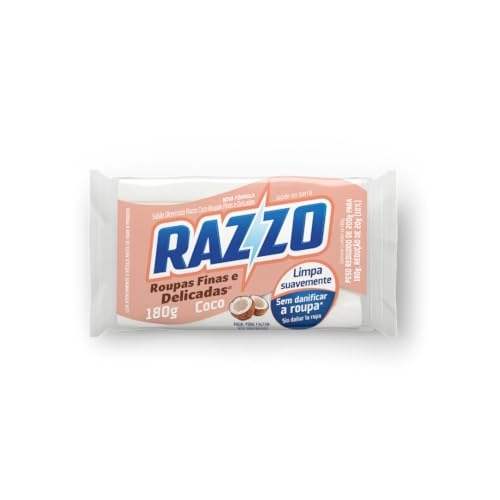 Sabao Em Pedra Razzo 180g Coco