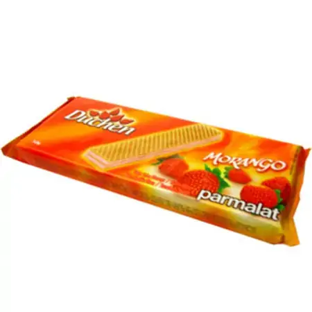 Bisc Wafer Duchen Morango 140g