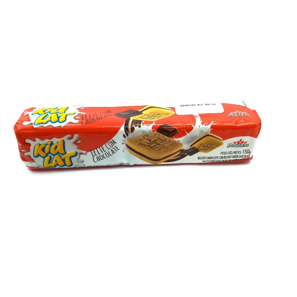Biscoito Kid Lat Leite C/ Chocolate