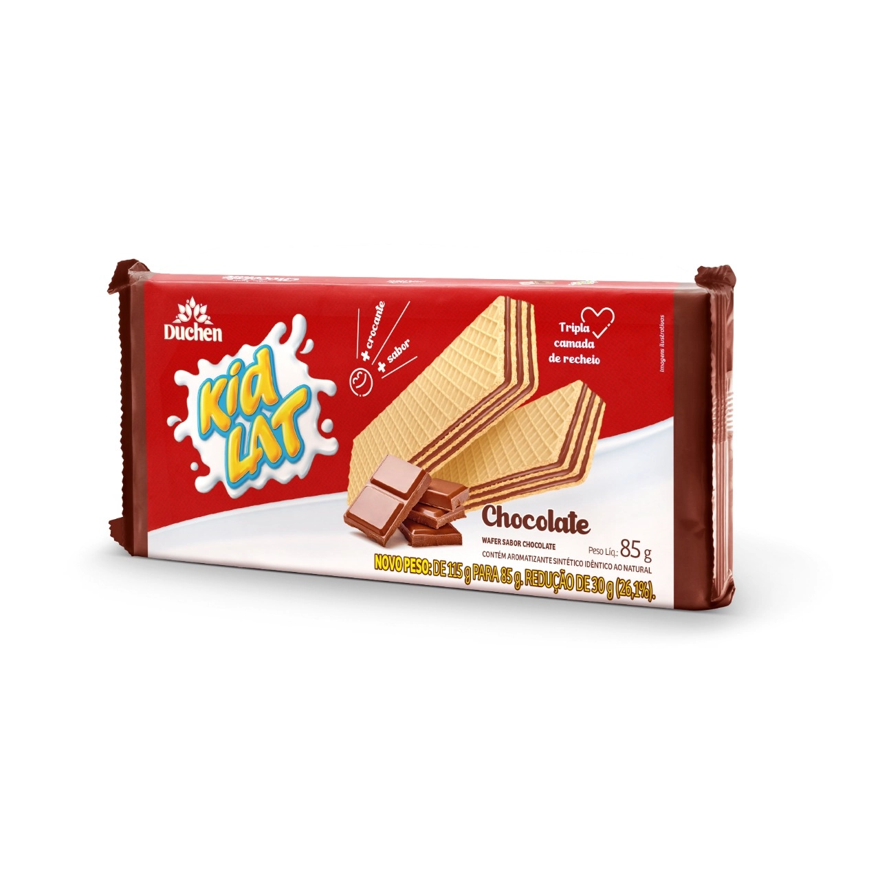 Wafer Kidlat 85g Chocolate