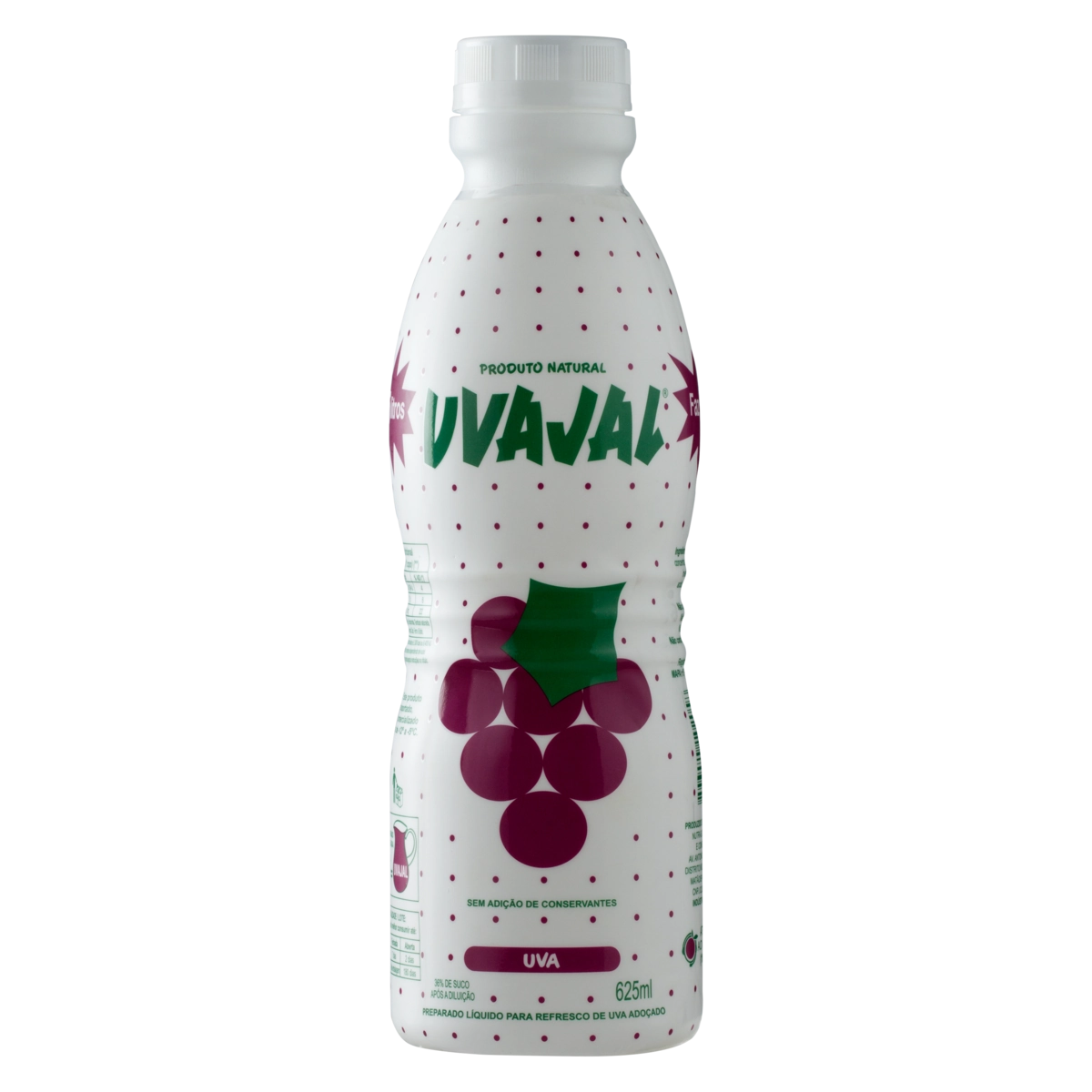 Suco Uva Jal Garrafa 625ml