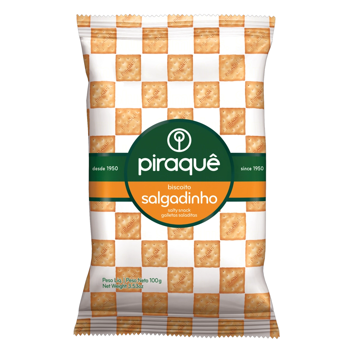 Snack Salgadinho Piraquê Pacote 100g