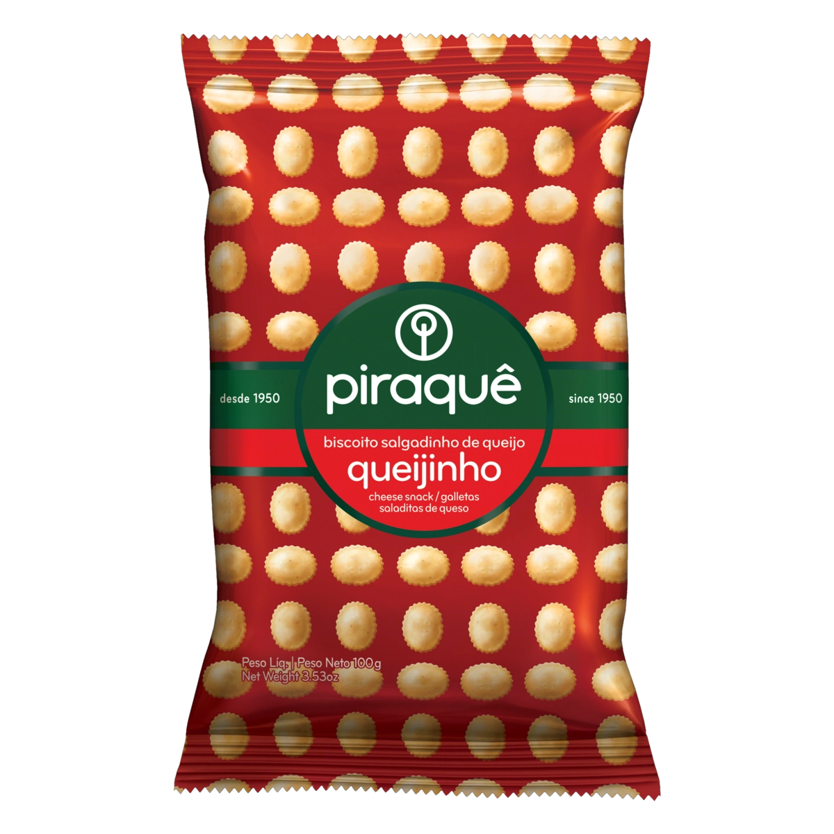 Snack Queijinho Piraquê Pacote 100g