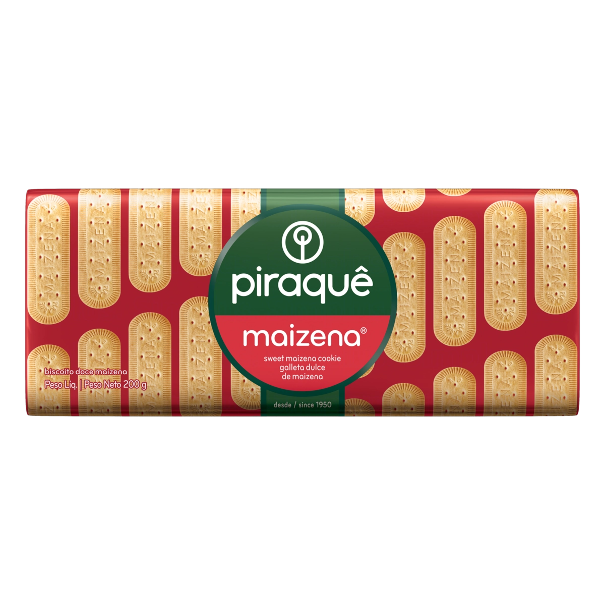 Biscoito Maizena Piraquê Pacote 175g
