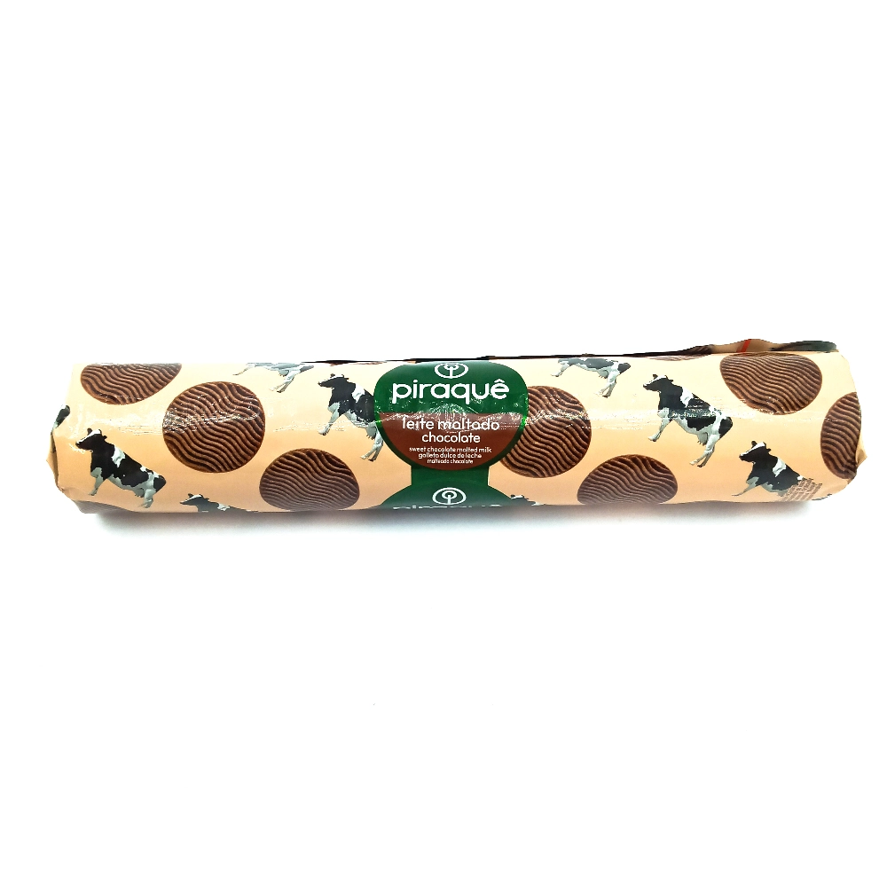 Biscoito Leite Maltado Chocolate Piraquê Pacote 200g