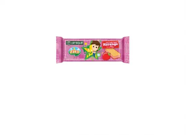 Bisc Piraque Mini Wafer 40g Morango