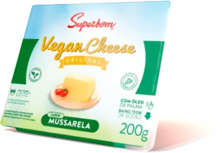 Vegan Cheese Mussarela Superbom 200g