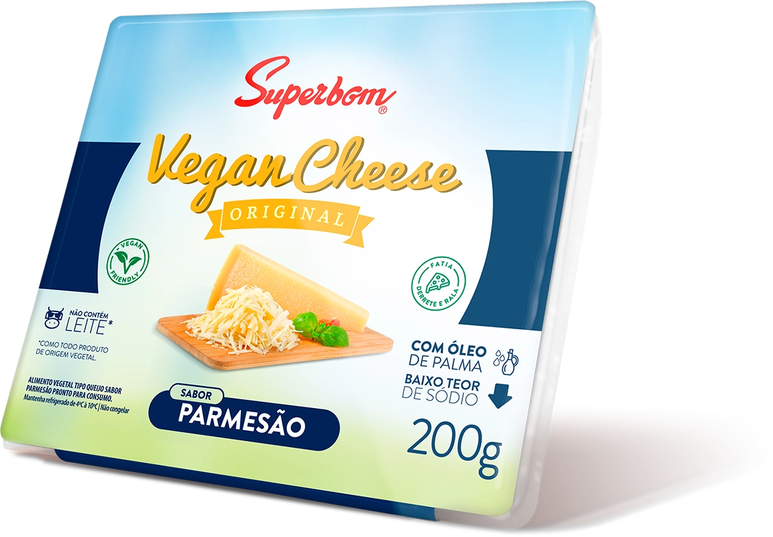 Vegan Cheese Parmesao Superbom 200g