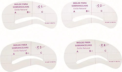 M Boni R 1784 Tela P/design Sobrancelhas Kit C/4