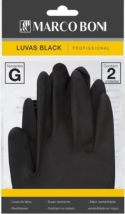 Luva Marco Boni G Black 2 Un