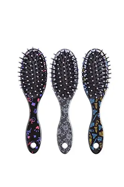 Escova Cabelo Bonitta Estampada Oval Peq