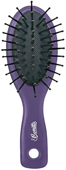 Mini Escova De Cabelo Oval 1un