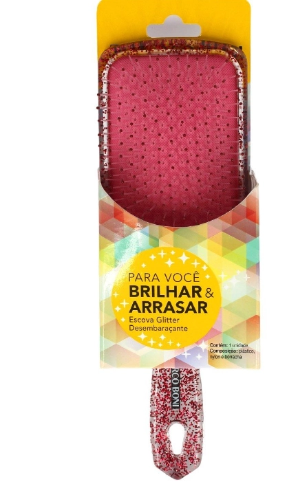 Esc Raq Desemb Glitter Vermelha 7690 Mb