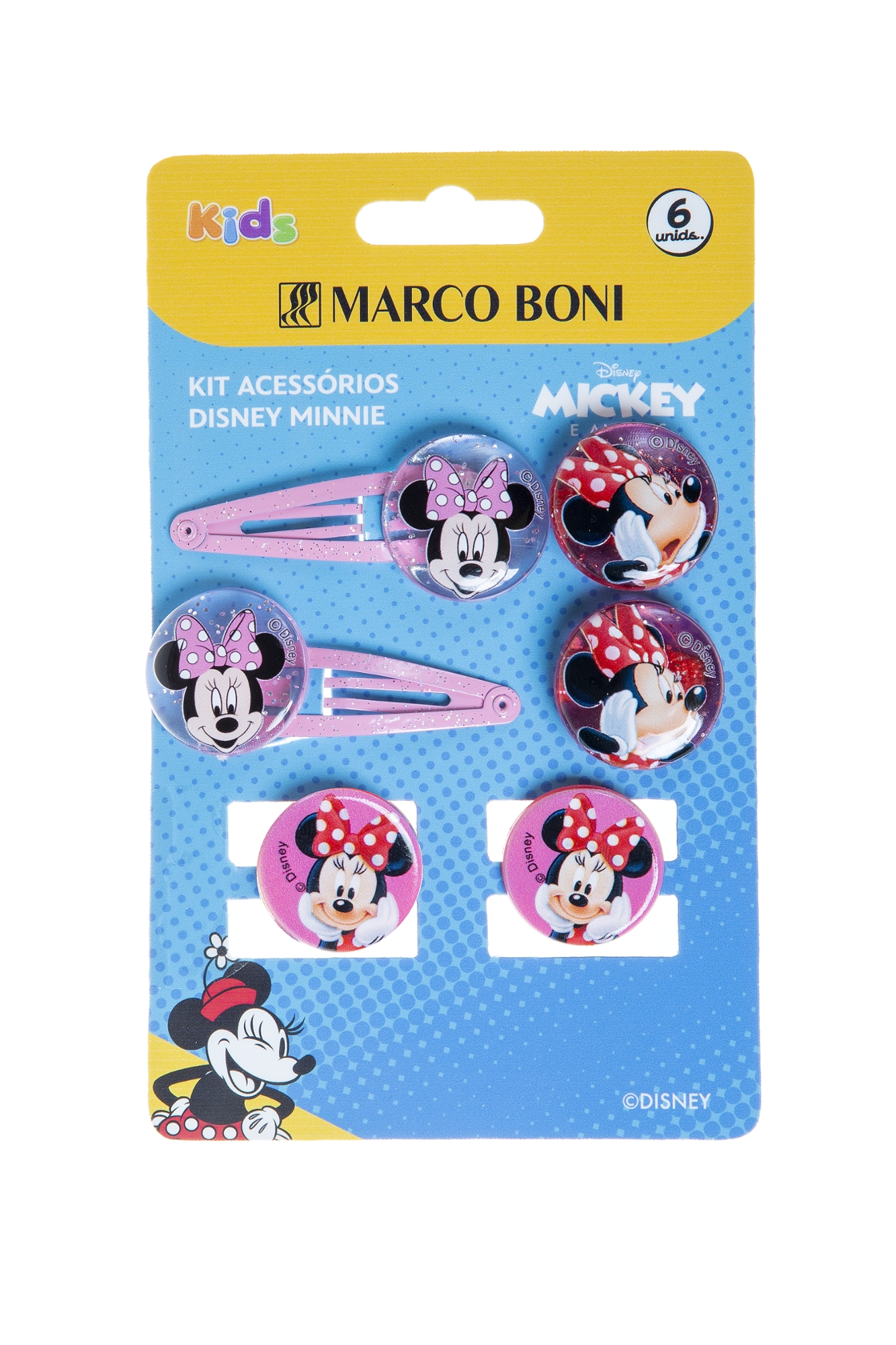 Kit P/cabelo Marco Boni 8546 Acessorios 43.93