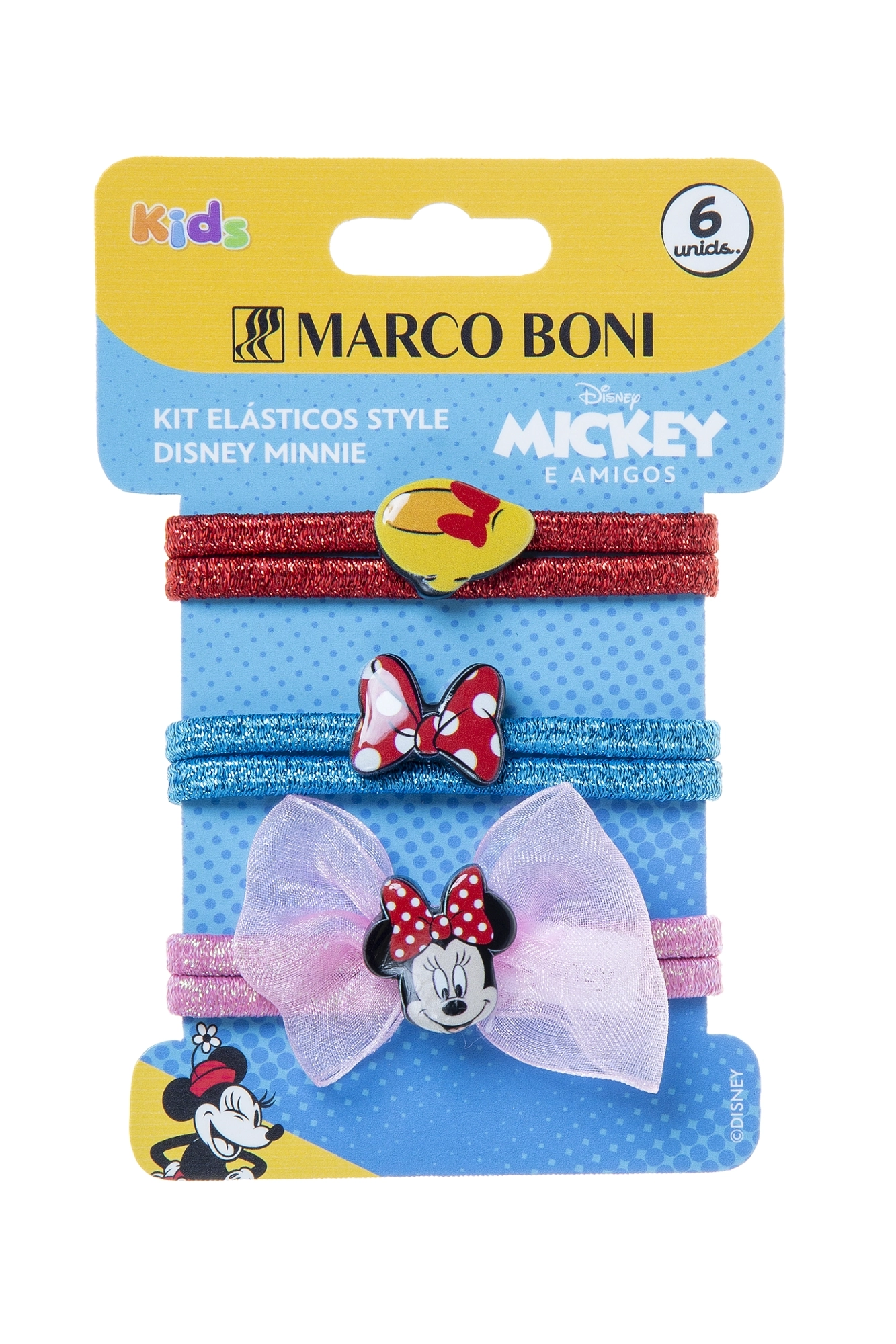 Kit Elasticos Style Disney Minnie Un
