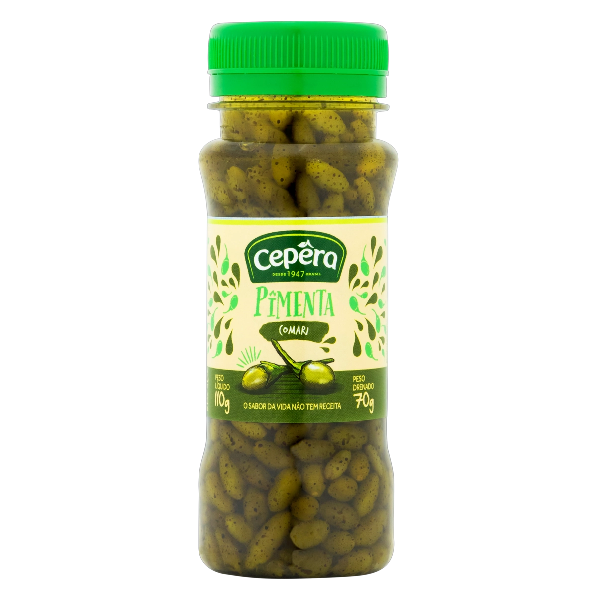 Pimenta Comari Em Conserva Cepêra Frasco 70g