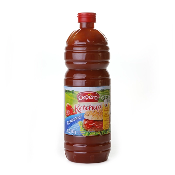 Ketchup Tradicional Cepêra Garrafa 1,01kg