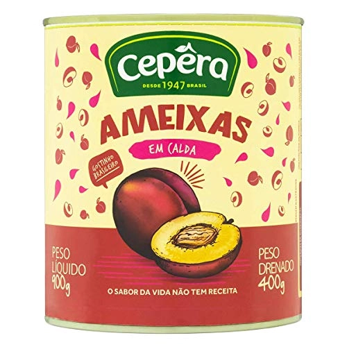 Ameixa Em Calda Cepêra Lata 400g