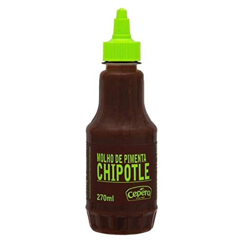 Molho De Pimenta Chipotle Defumada Sabores Cepêra Squeeze 270ml