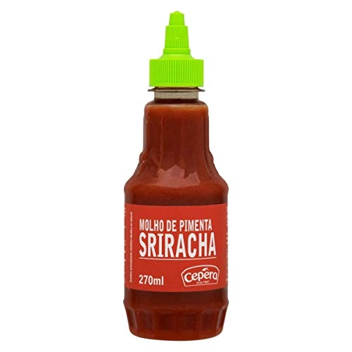 Molho De Pimenta Sriracha Sabores Cepêra Squeeze 270ml