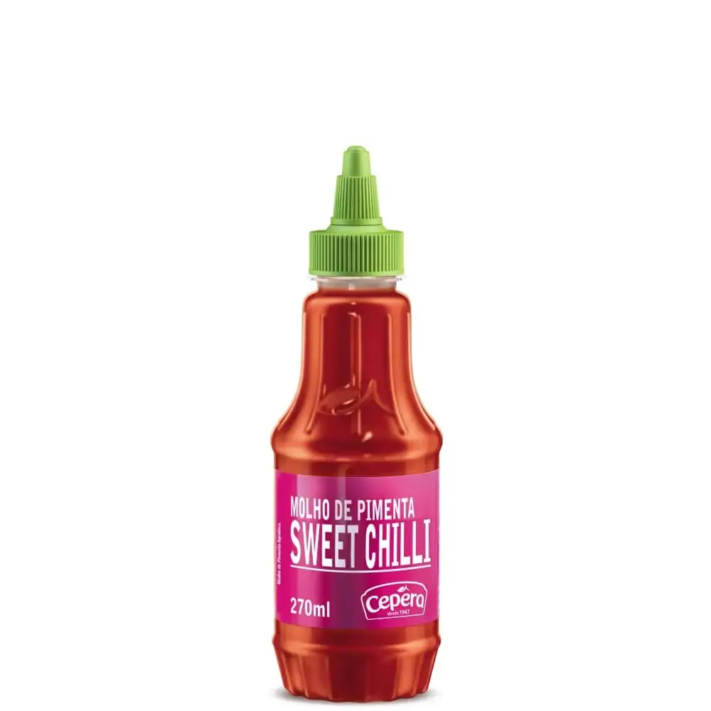 Molho De Pimenta Sweet Chilli Sabores Cepêra Squeeze 270ml