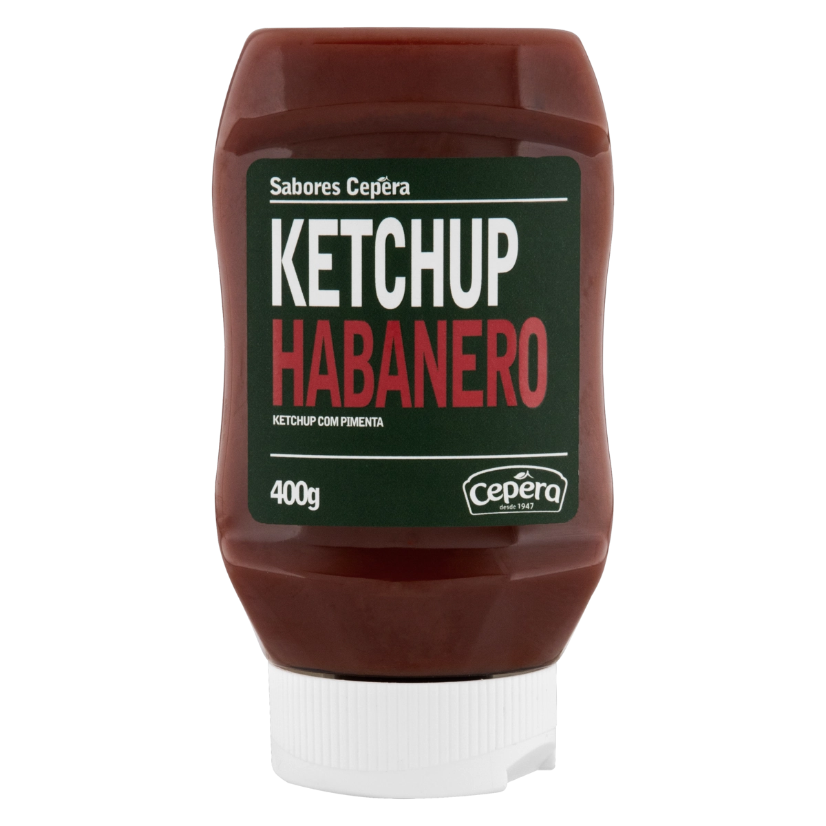 Ketchup Habanero Sabores Cepêra Squeeze 400g