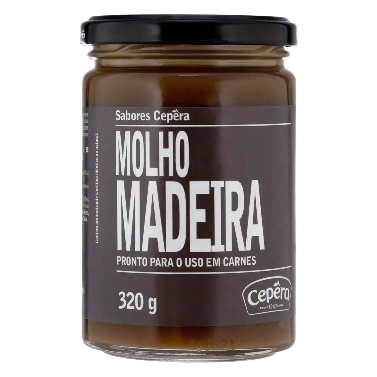 Molho Madeira Para Carne Sabores Cepêra Vidro 320g