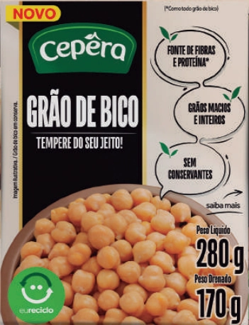 Lentilha Em Conserva Cepêra Caixa 230g