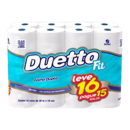 Papel Hig Duetto Fit F.dupla 30m Lv16p15