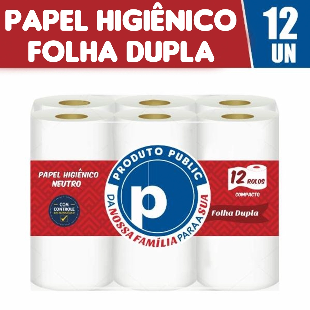 Papel Hig Public F Dup 30m C/12