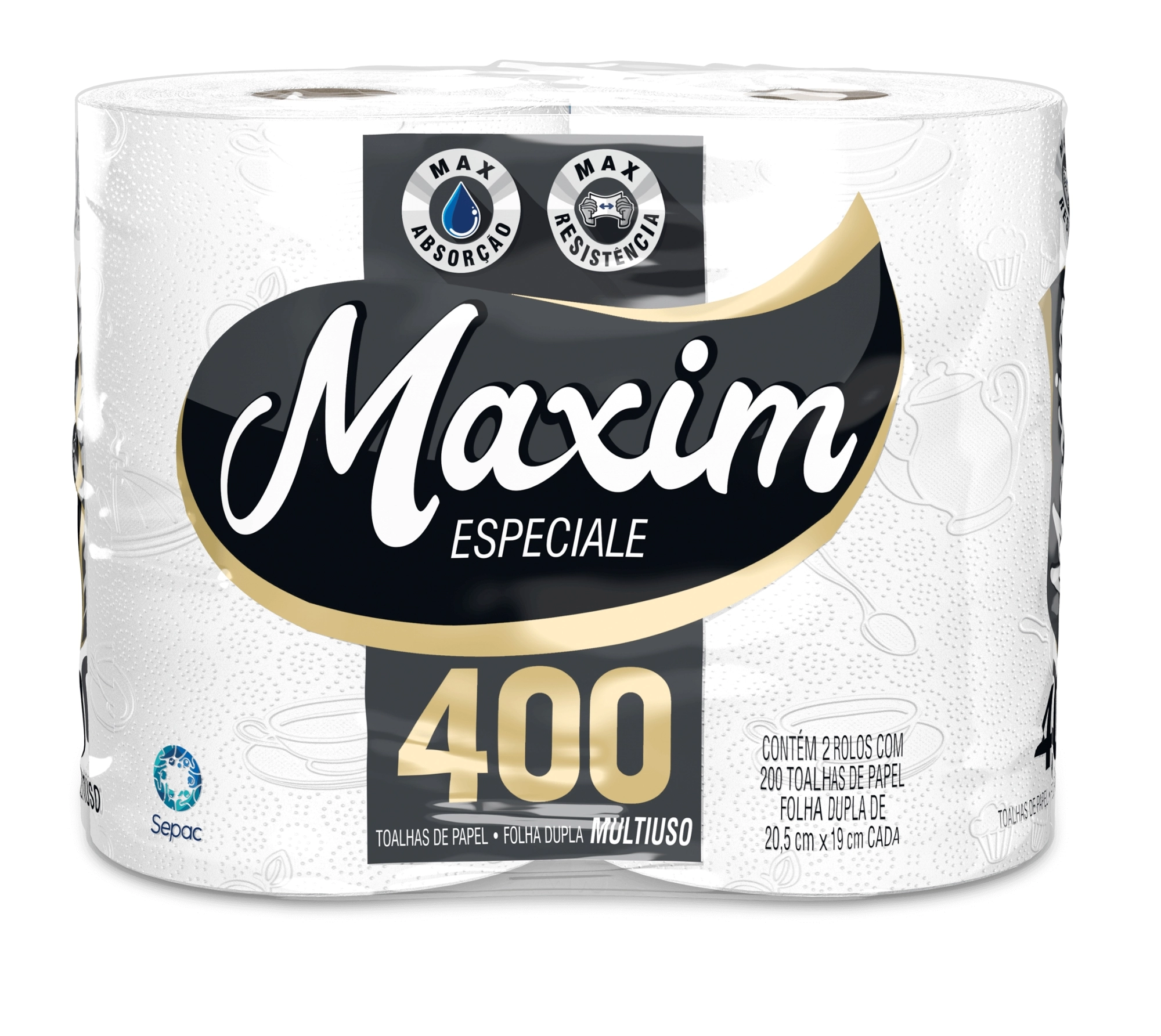 Papel Toalha Maxim Especiale Lv400 Gts40
