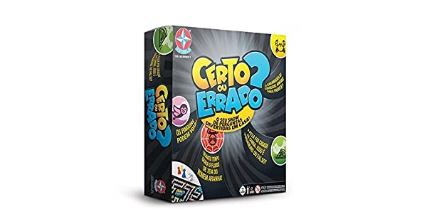 Jogo Certo Ou Errado 1201602900124 Estrela