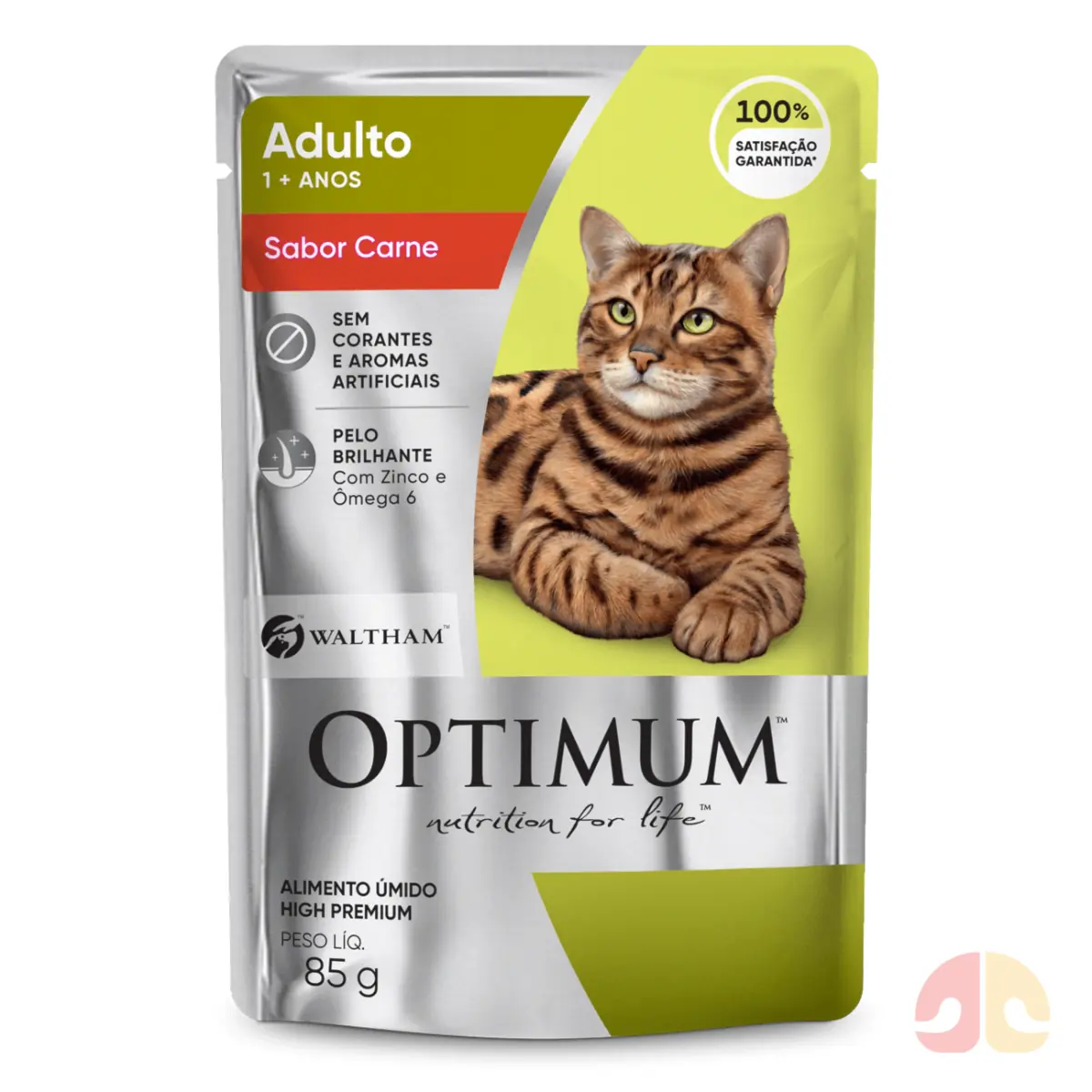 Optimum Sache Gato Adulto Carne 85 Gr279102