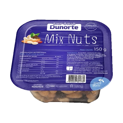 Mix Nozes Dunorte 150g