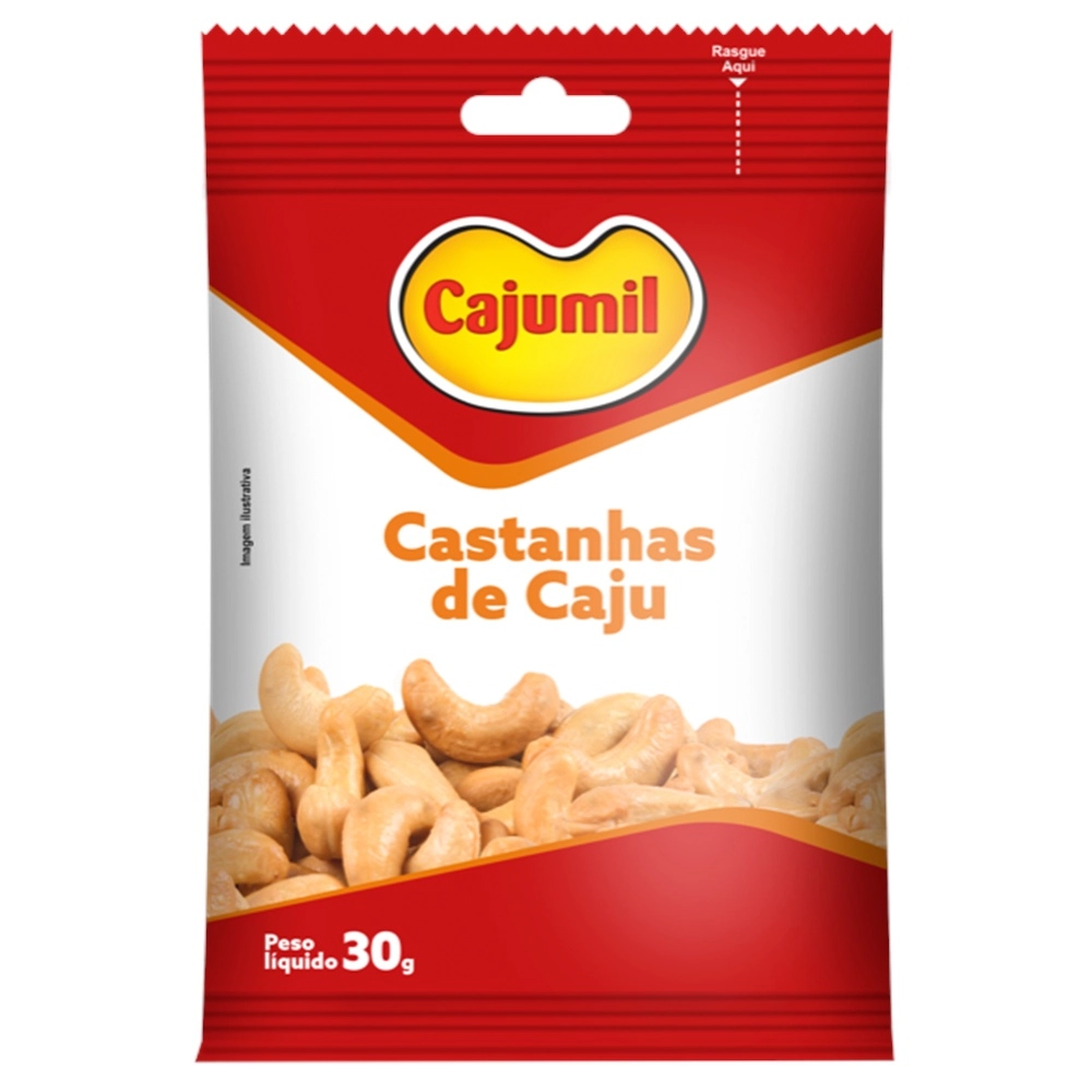 Castanha De Caju Cajumil 30g Dunorte