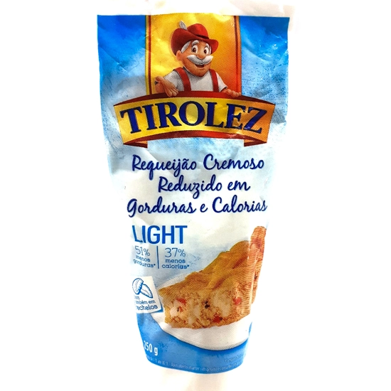 Requeijao Tirolez Bisnaga Light