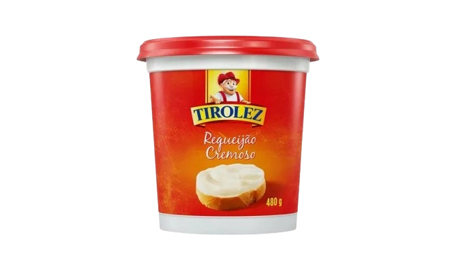 Requeijão Cremoso Tirolez Pote 480g Embalagem Econômica Leve Mais Pague Menos