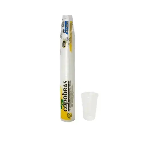 Copo Descartável Copobras Branco 100unidade X