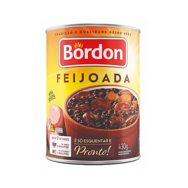 Feijoada Bordon 24x 2513 | Feijoada Bordon 430 Gr