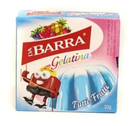Gelatina Tuti Fruti Da Barra