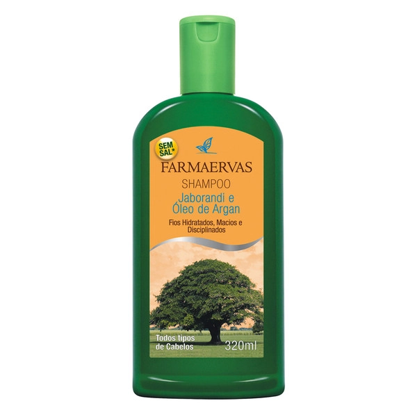 Shampoo Farmaervas Jaborandi/oleo Argan