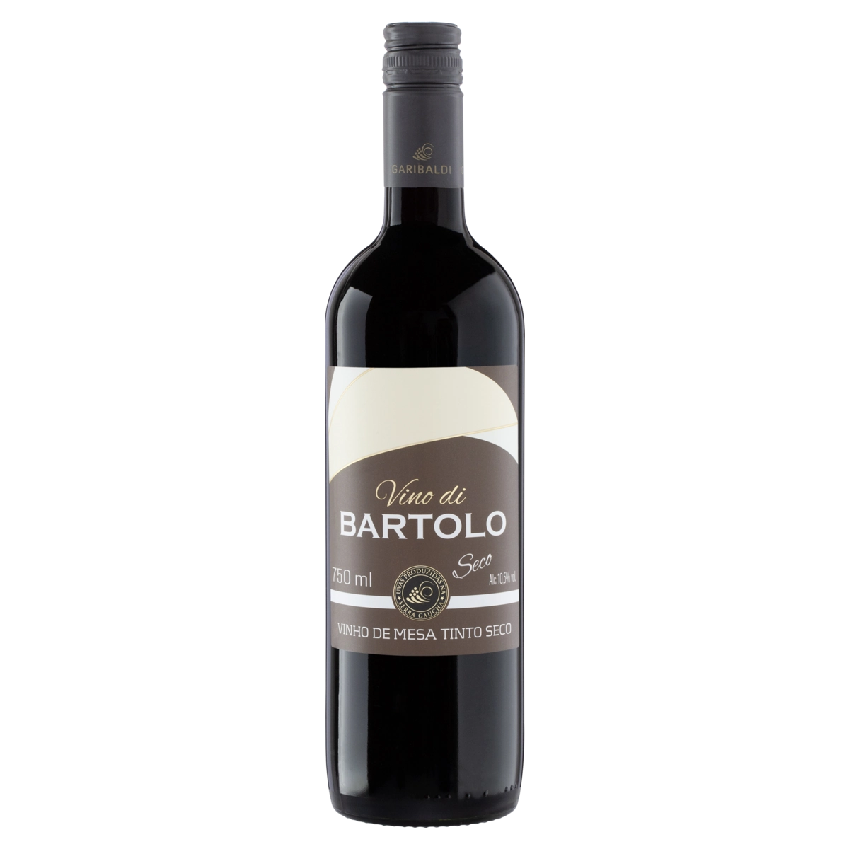 Vinho Brasileiro Tinto Seco Vino Di Bartolo Serra Gaúcha Garrafa 750ml